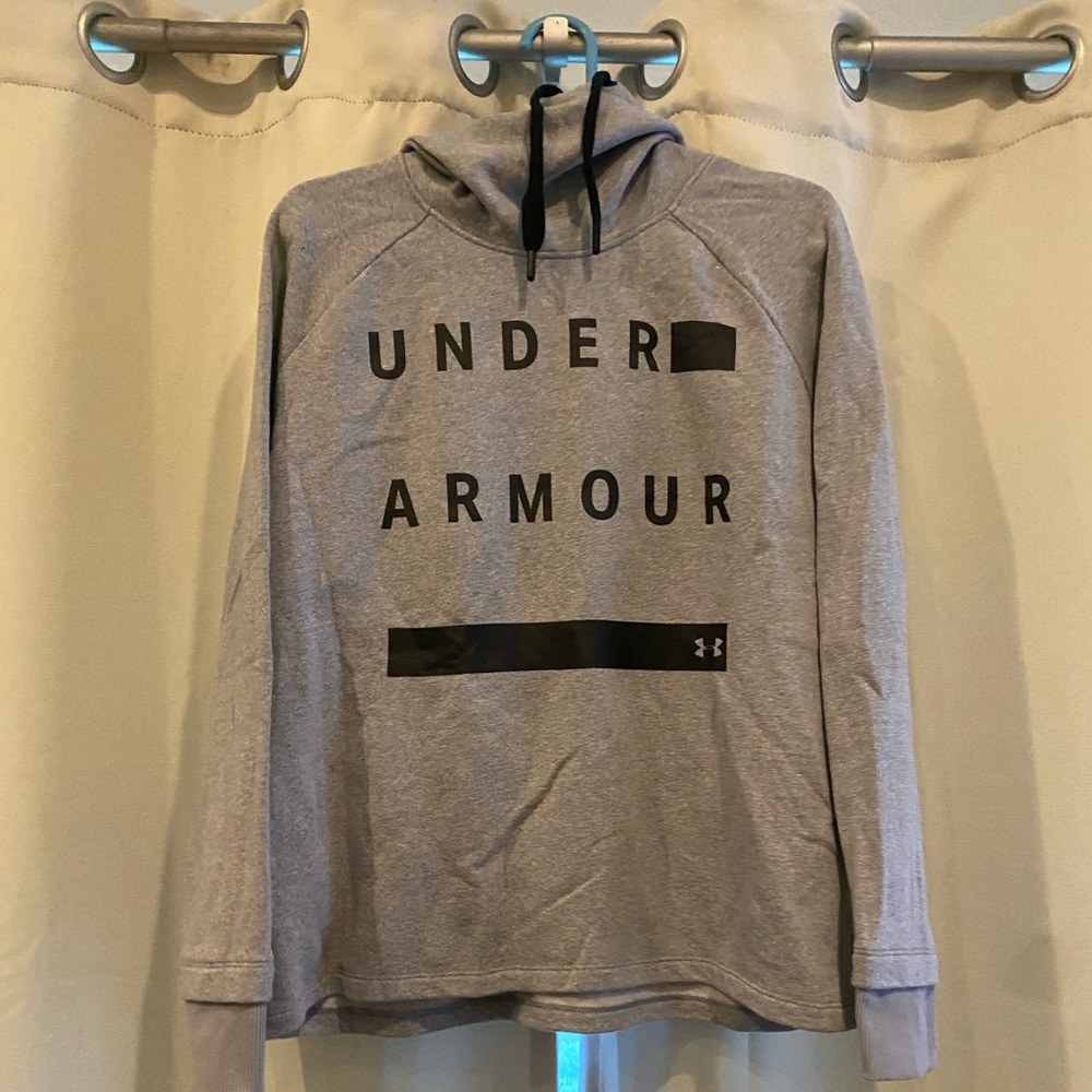 Gray Under Armour sweatshirt